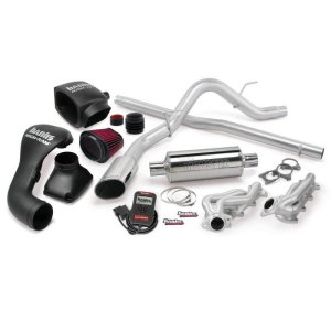 Ford F-150 Performance Package - Banks Power - PowerPack System with Single Exit Exhaust - Chrome - `04-`08
